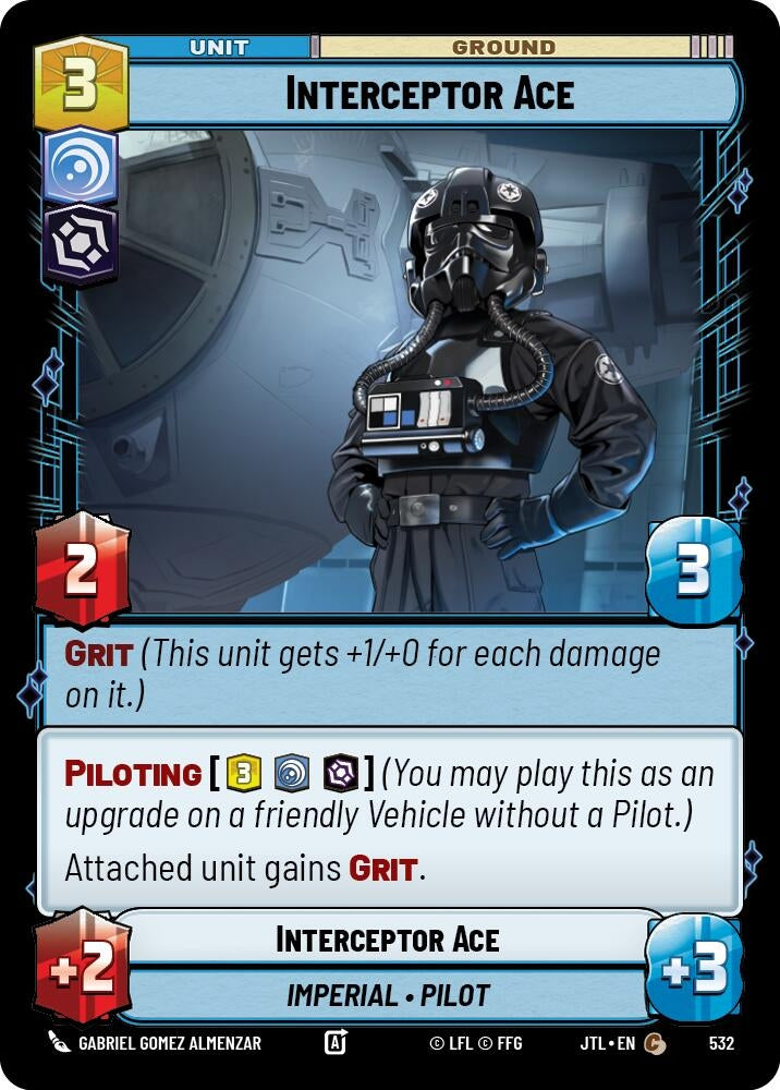 Image for Interceptor Ace (Foil) - Star Wars: Unlimited