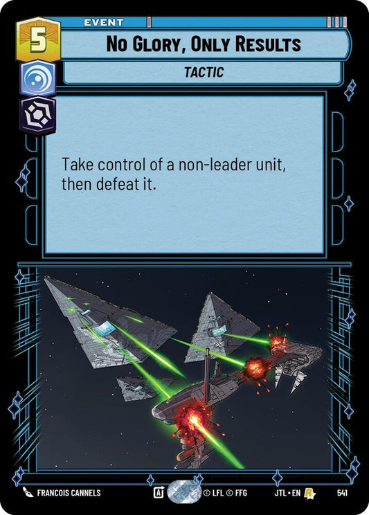 Image for No Glory, Only Results (Foil) - Star Wars: Unlimited