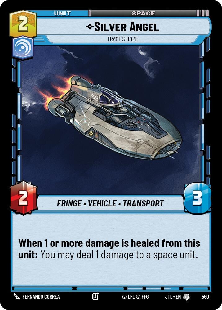 Image for Silver Angel - Trace's Hope (Foil) - Star Wars: Unlimited