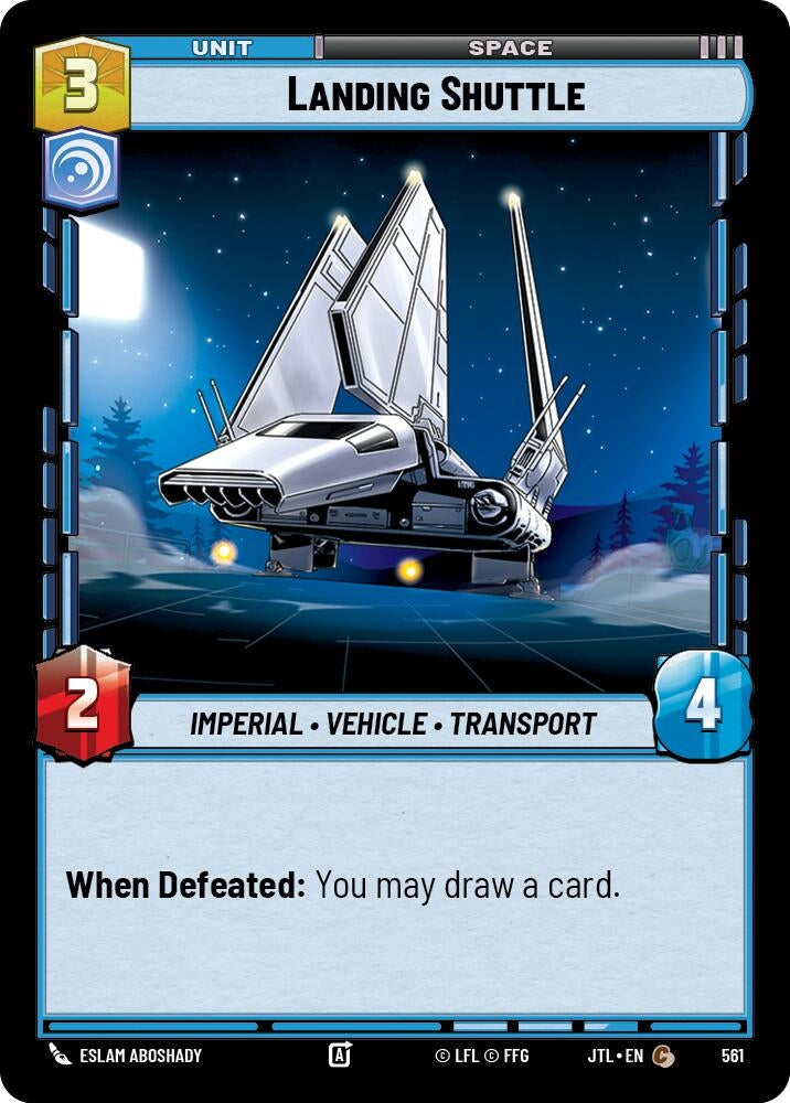 Image for Landing Shuttle (Foil) - Star Wars: Unlimited