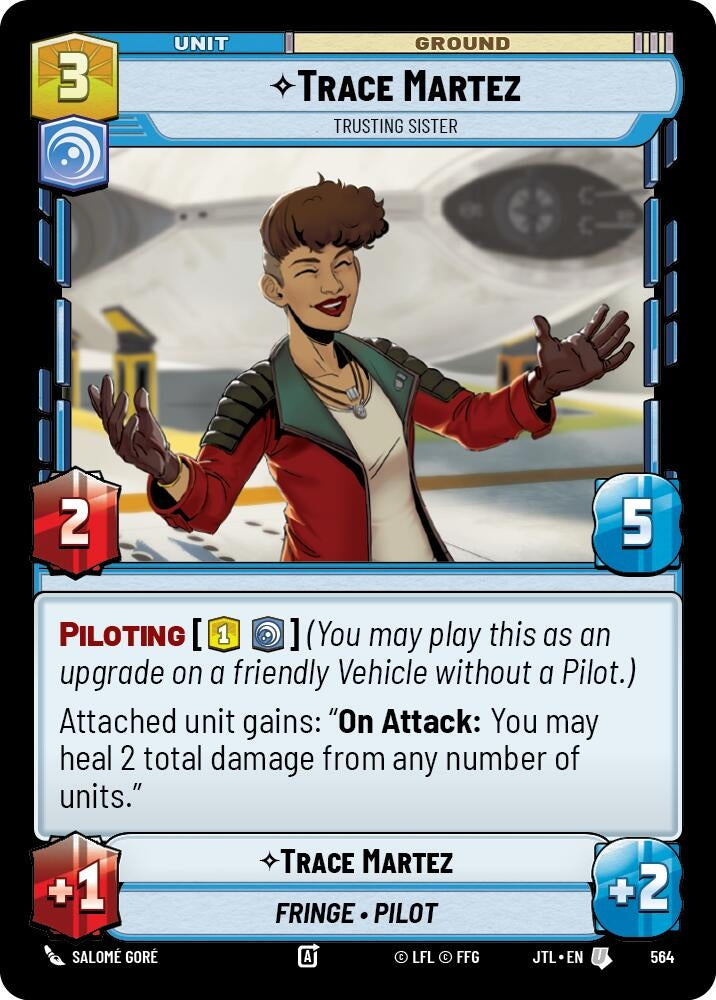 Image for Trace Martez - Trusting Sister (Foil) - Star Wars: Unlimited