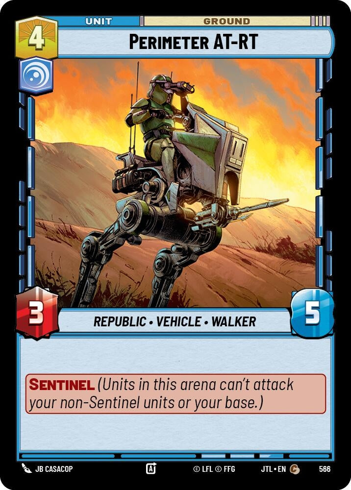 Image for Perimeter AT-RT (Foil) - Star Wars: Unlimited