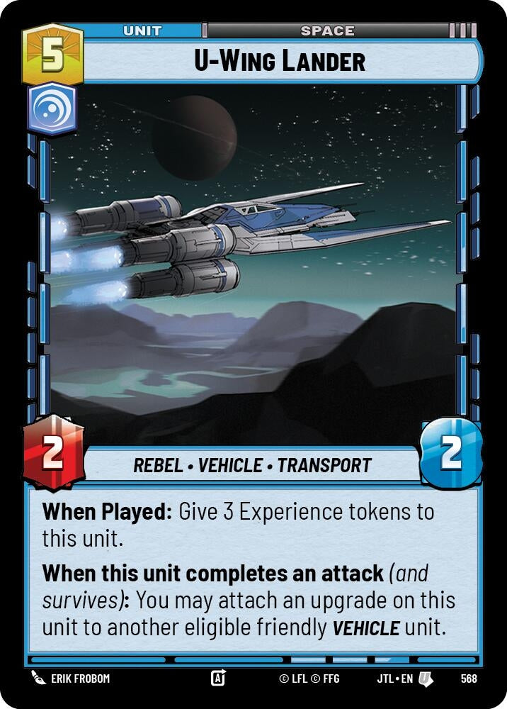 Image for U-Wing Lander (Foil) - Star Wars: Unlimited