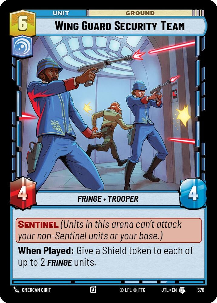 Image for Wing Guard Security Team (Foil) - Star Wars: Unlimited