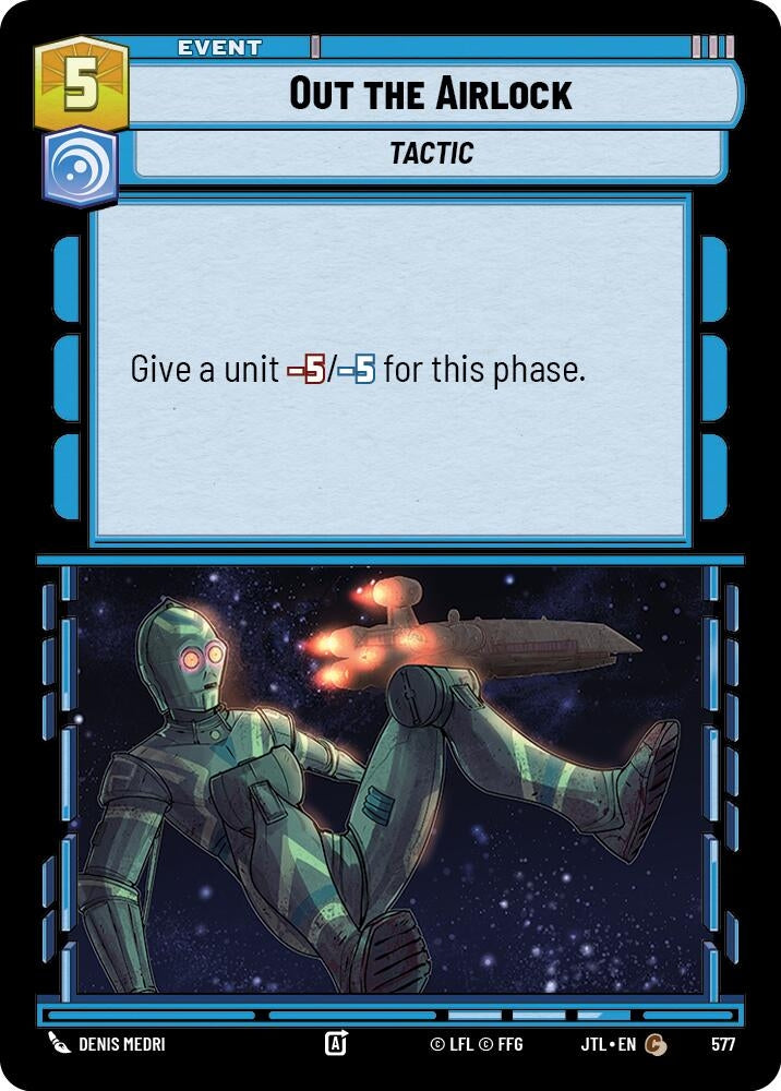 Image for Out the Airlock (Foil) - Star Wars: Unlimited