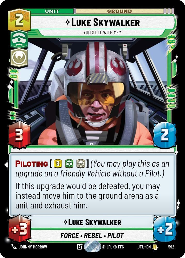 Image for Luke Skywalker - You Still With Me? (Foil) - Star Wars: Unlimited
