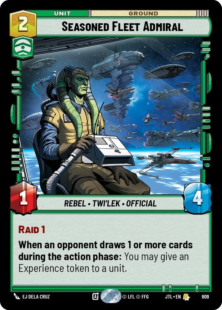 Image for Seasoned Fleet Admiral (Foil) - Star Wars: Unlimited