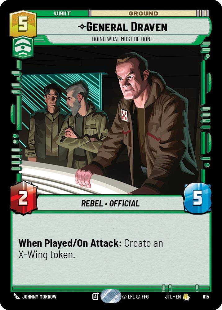 Image for General Draven - Doing What Must Be Done (Foil) - Star Wars: Unlimited
