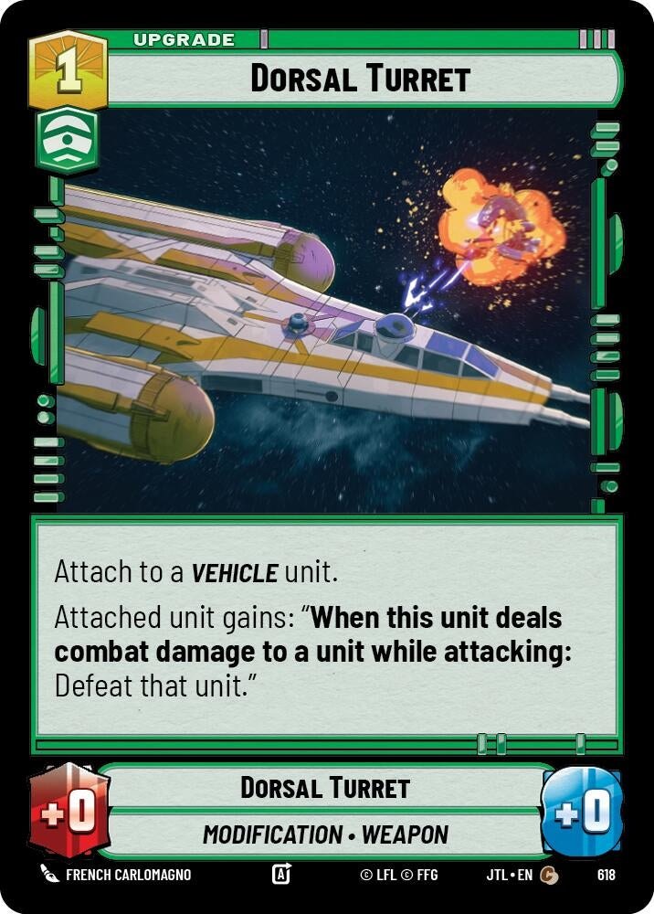 Image for Dorsal Turret (Foil) - Star Wars: Unlimited