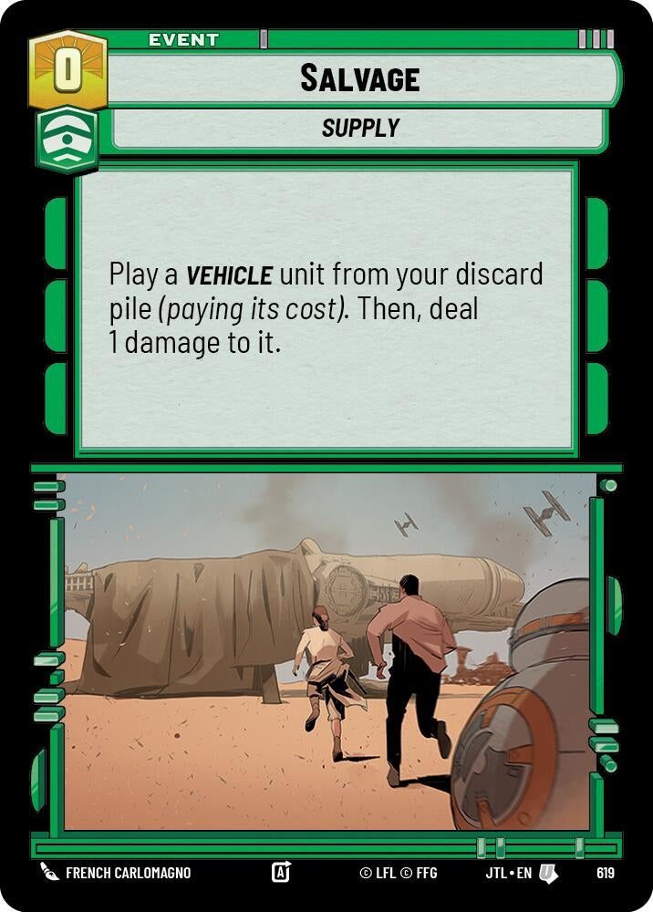 Image for Salvage (Foil) - Star Wars: Unlimited