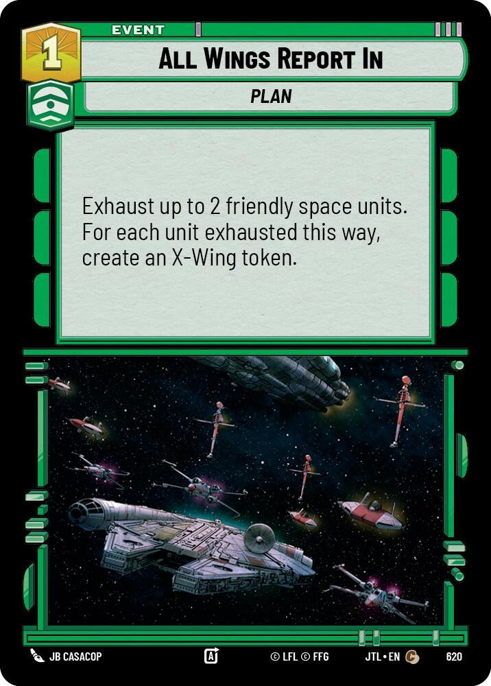 Image for All Wings Report In (Foil) - Star Wars: Unlimited
