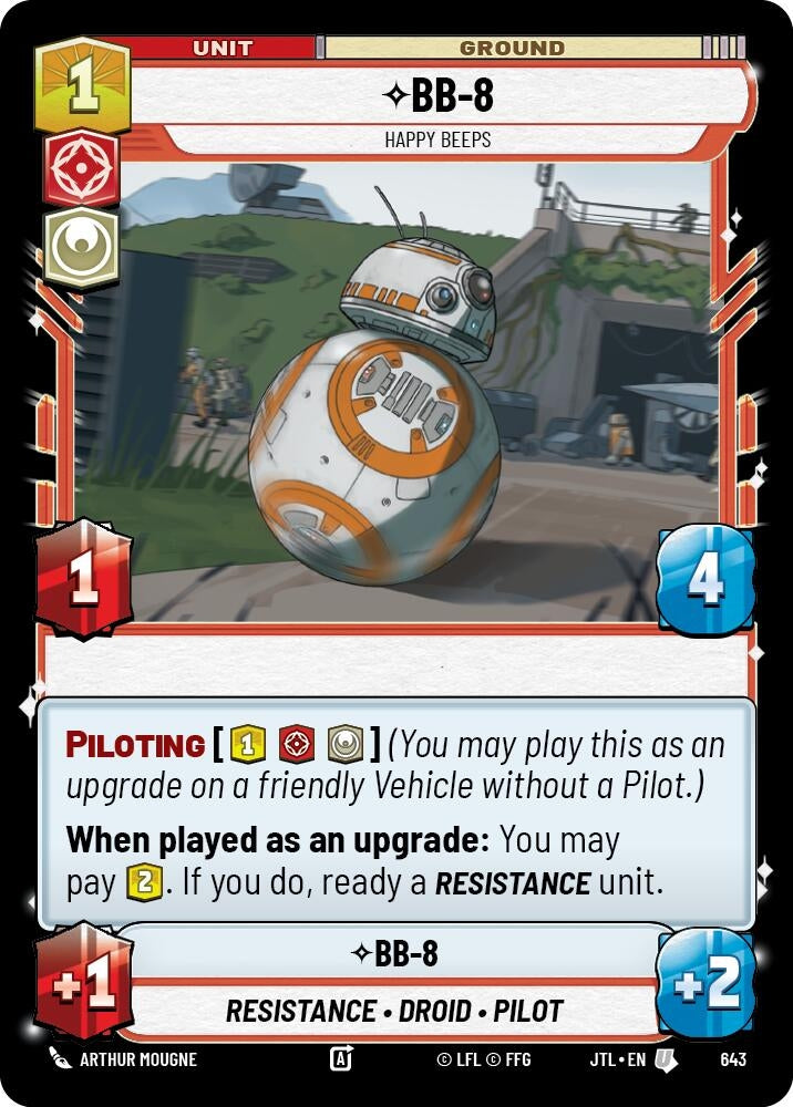 Image for BB-8 - Happy Beeps (Foil) - Star Wars: Unlimited