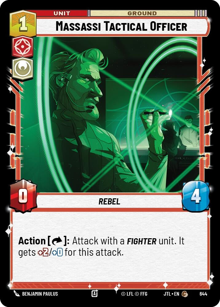 Image for Massassi Tactical Officer (Foil) - Star Wars: Unlimited