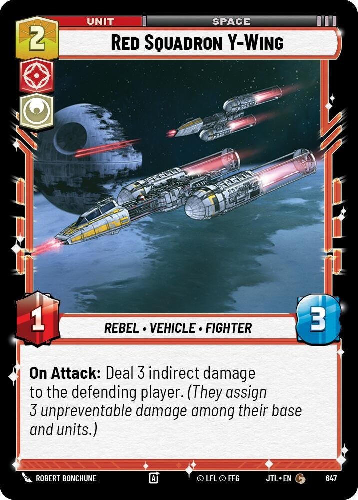 Image for Red Squadron Y-Wing (Foil) - Star Wars: Unlimited
