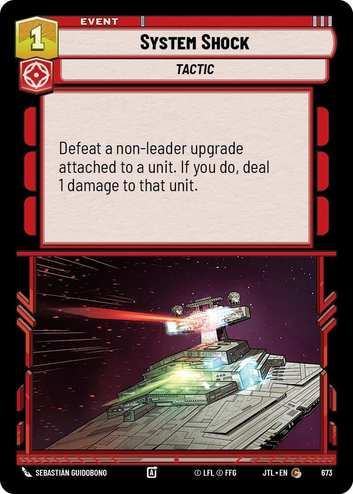 Image for System Shock (Foil) - Star Wars: Unlimited