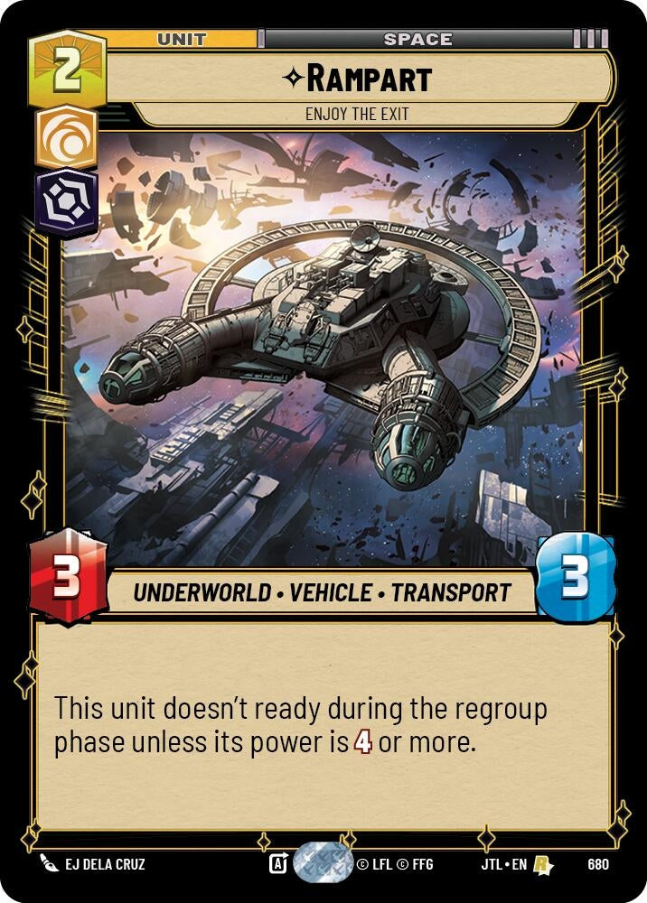 Image for Rampart - Enjoy the Exit (Foil) - Star Wars: Unlimited