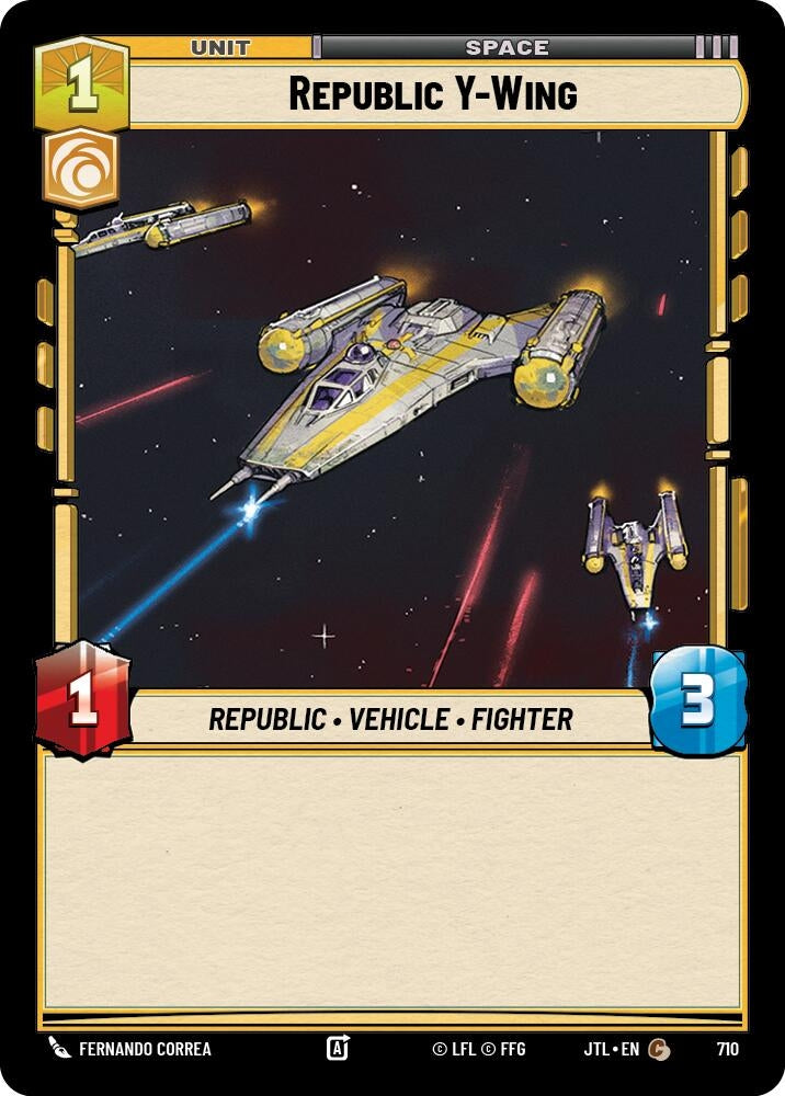 Image for Republic Y-Wing (Foil) - Star Wars: Unlimited