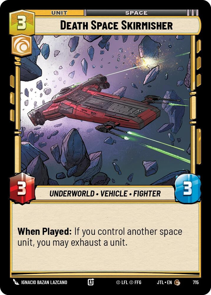 Image for Death Space Skirmisher (Foil) - Star Wars: Unlimited