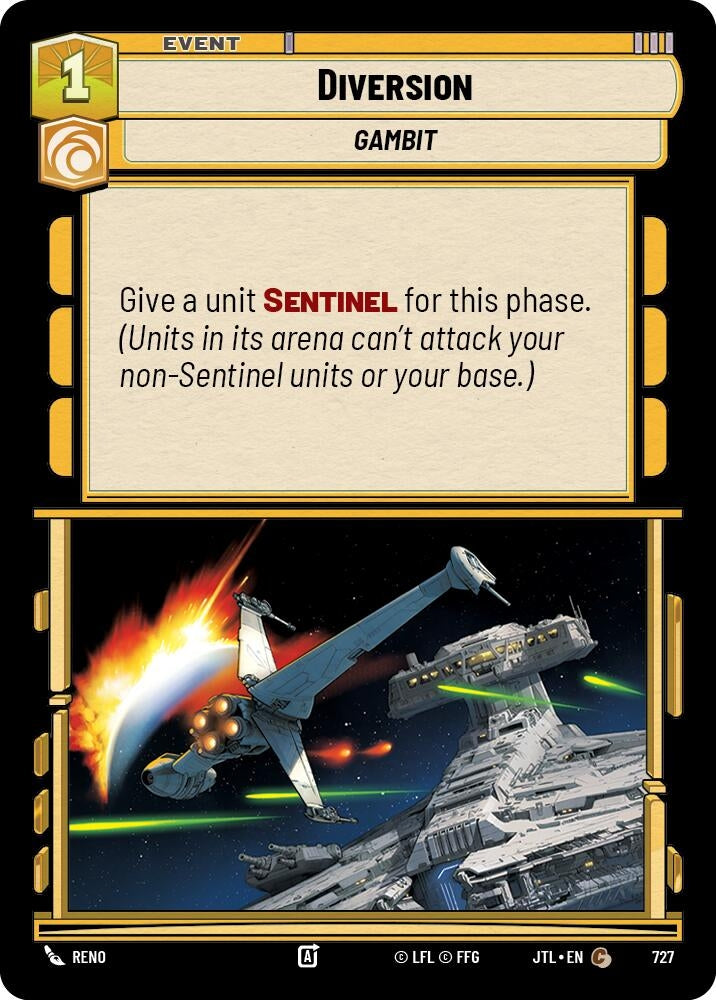 Image for Diversion (Foil) - Star Wars: Unlimited