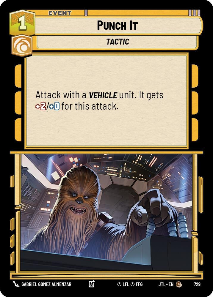 Image for Punch It (Foil) - Star Wars: Unlimited