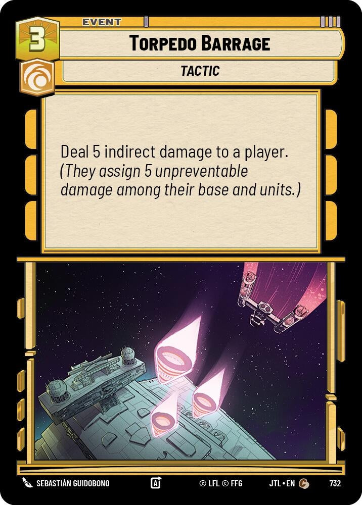 Image for Torpedo Barrage (Foil) - Star Wars: Unlimited