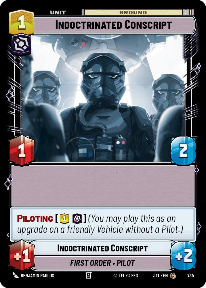 Image for Indoctrinated Conscript (Foil) - Star Wars: Unlimited