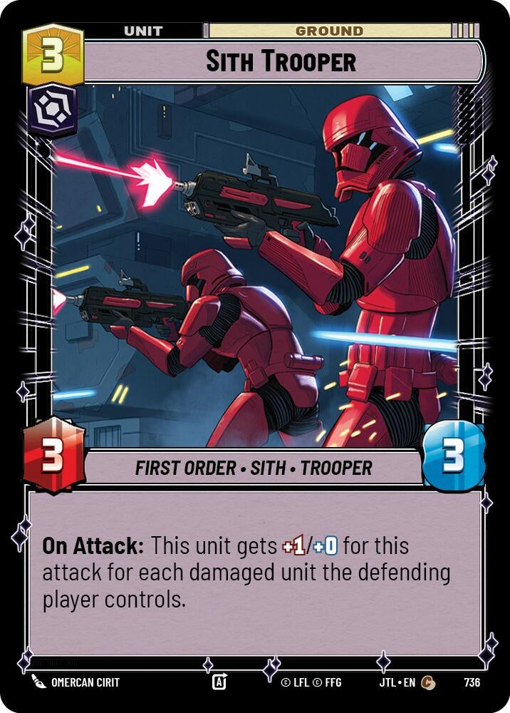 Image for Sith Trooper (Foil) - Star Wars: Unlimited