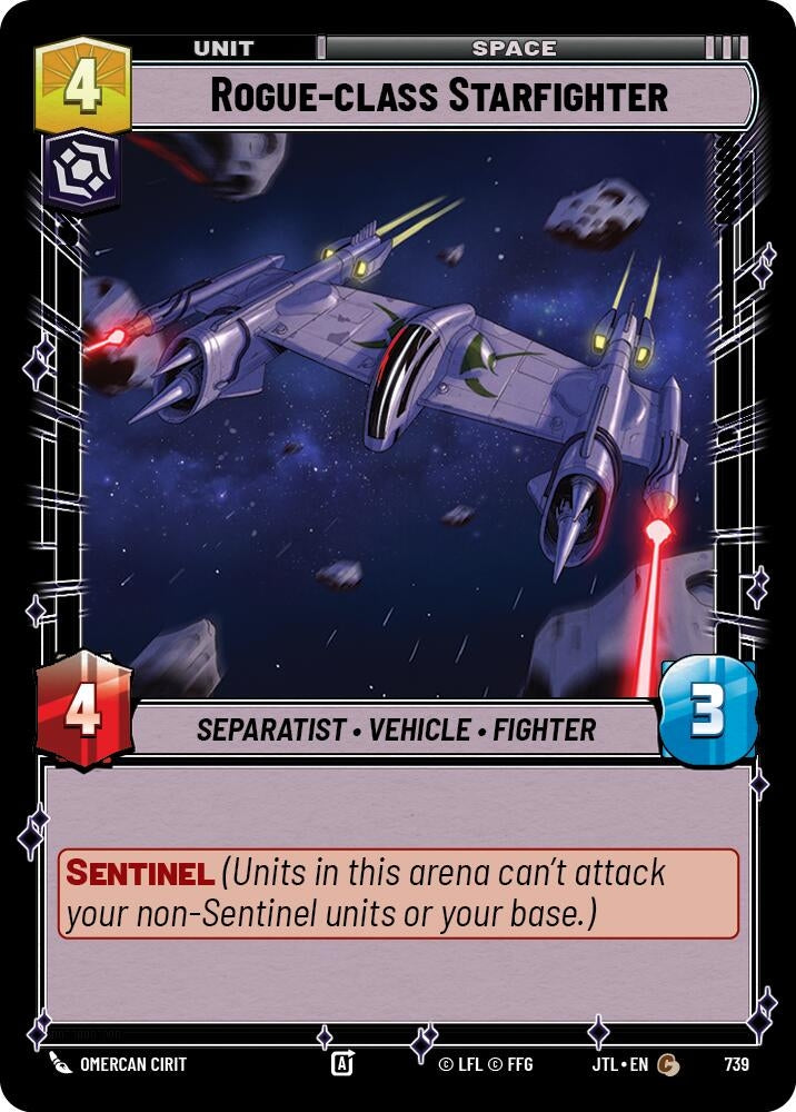Image for Rogue-class Starfighter (Foil) - Star Wars: Unlimited