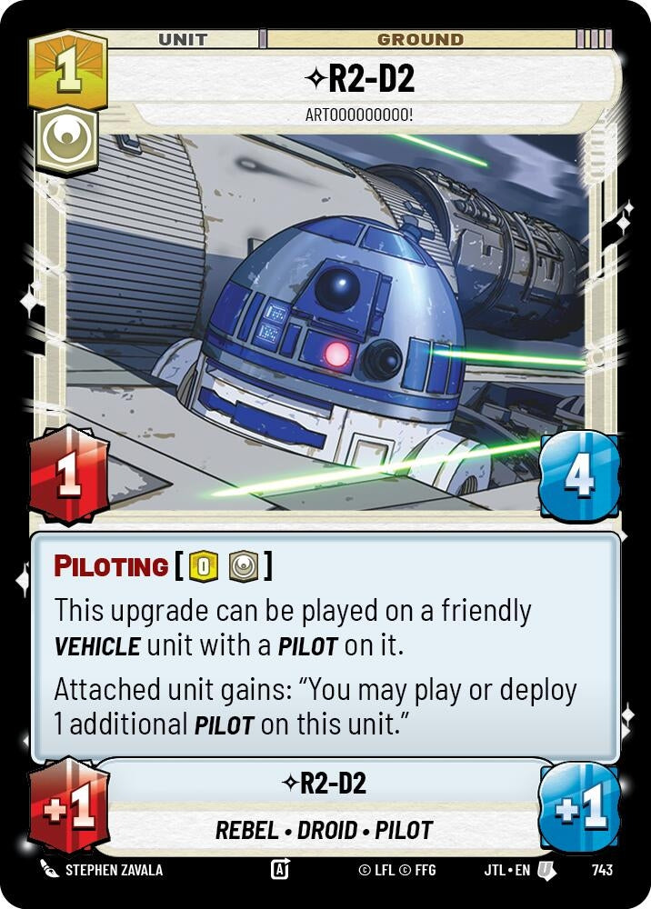 Image for R2-D2 - Artooooooooo! (Foil) - Star Wars: Unlimited