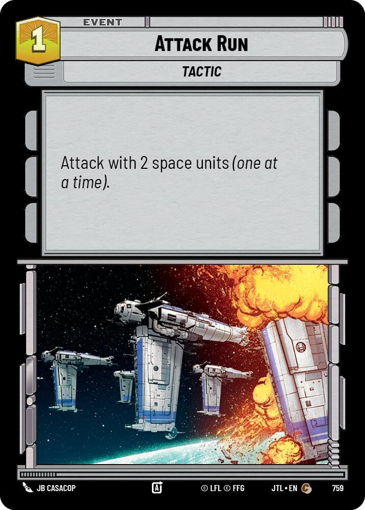 Image for Attack Run (Foil) - Star Wars: Unlimited