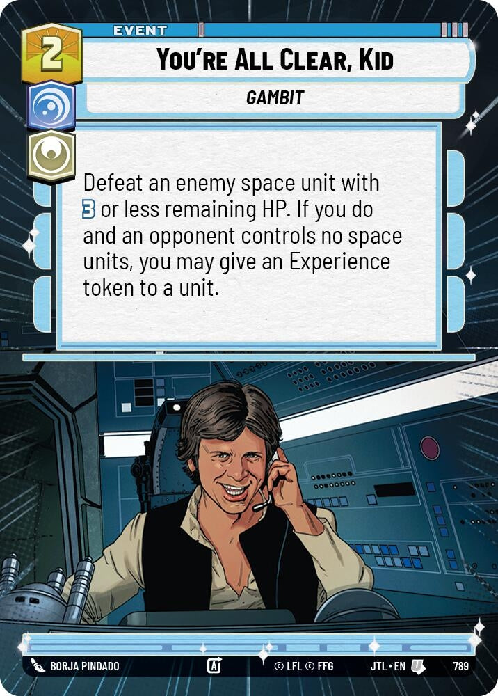 Image for You're All Clear, Kid (Hyperspace Foil) - Star Wars: Unlimited
