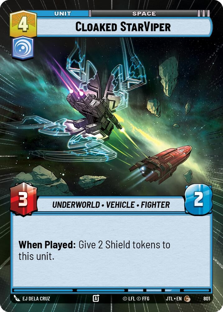 Image for Cloaked StarViper (Hyperspace Foil) - Star Wars: Unlimited