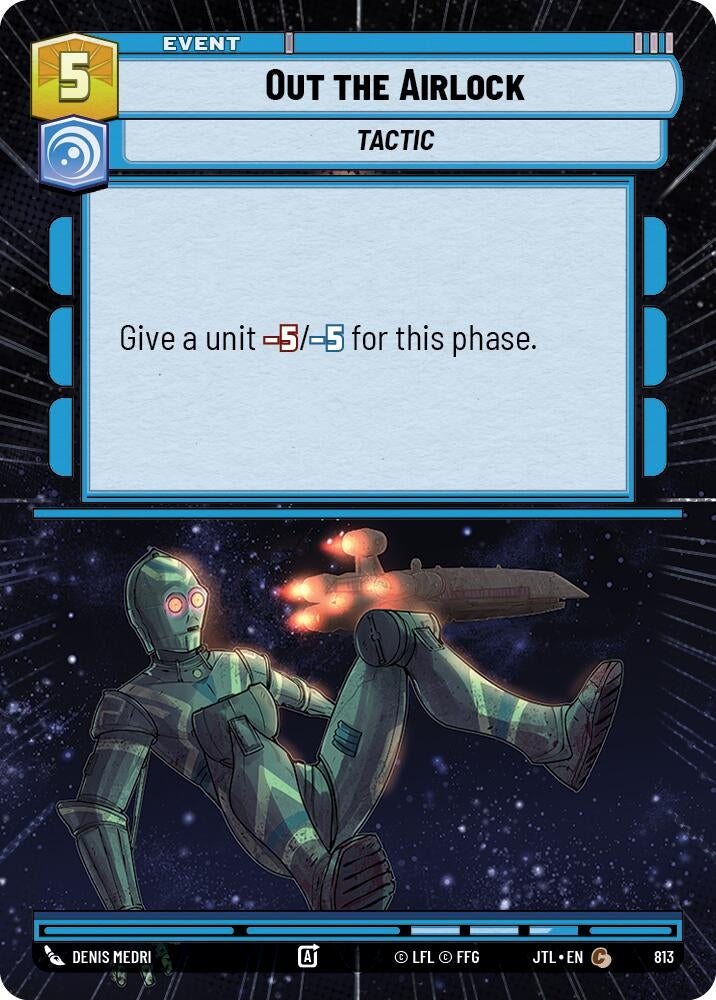 Image for Out the Airlock (Hyperspace Foil) - Star Wars: Unlimited