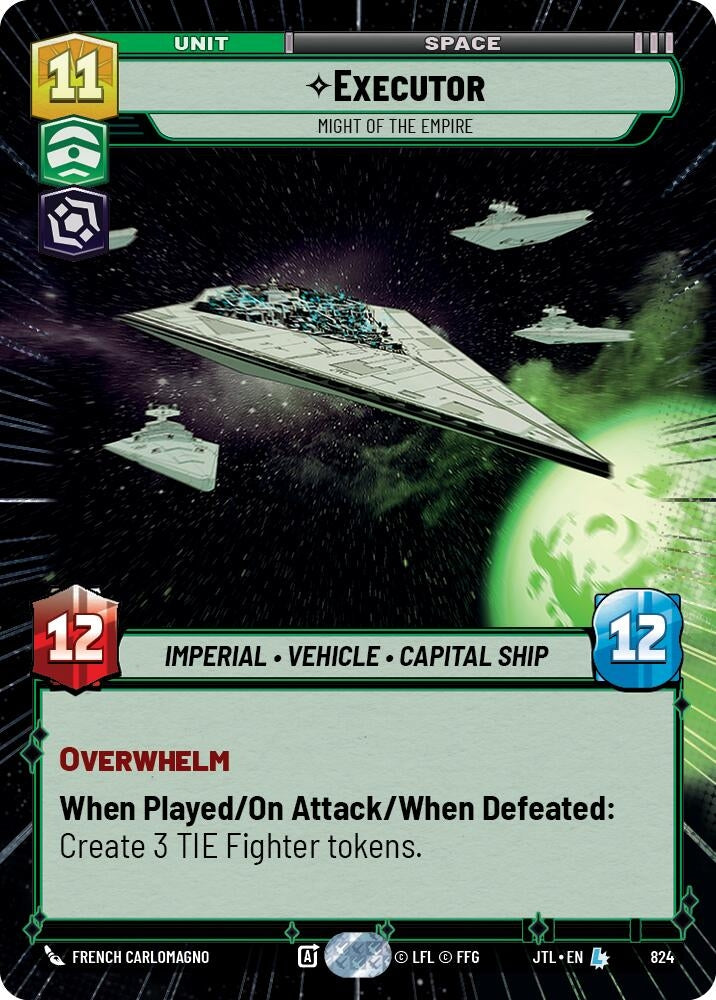 Image for Executor - Might of the Empire (Hyperspace Foil) - Star Wars: Unlimited