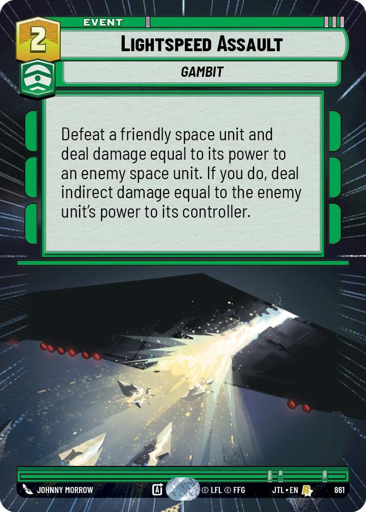 Image for Lightspeed Assault (Hyperspace Foil) - Star Wars: Unlimited