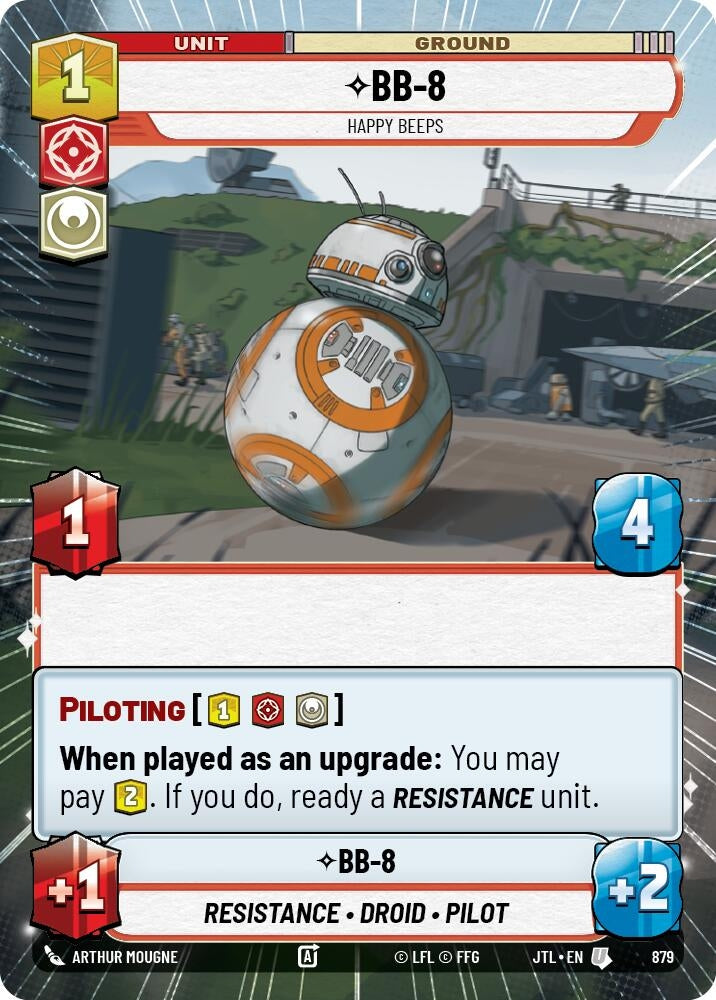 Image for BB-8 - Happy Beeps (Hyperspace Foil) - Star Wars: Unlimited
