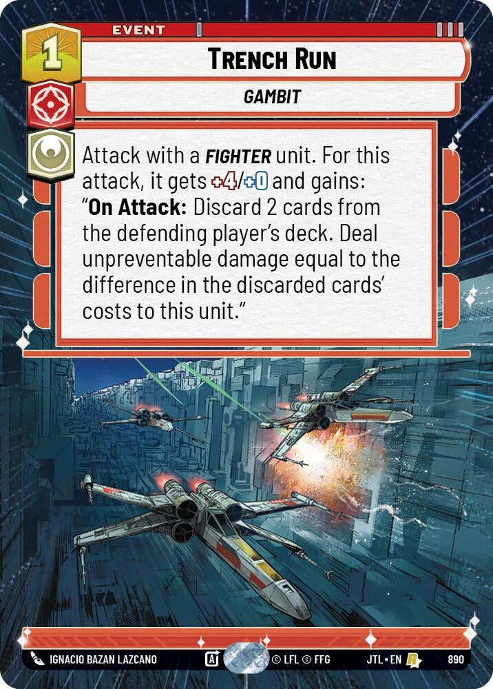 Image for Trench Run (Hyperspace Foil) - Star Wars: Unlimited