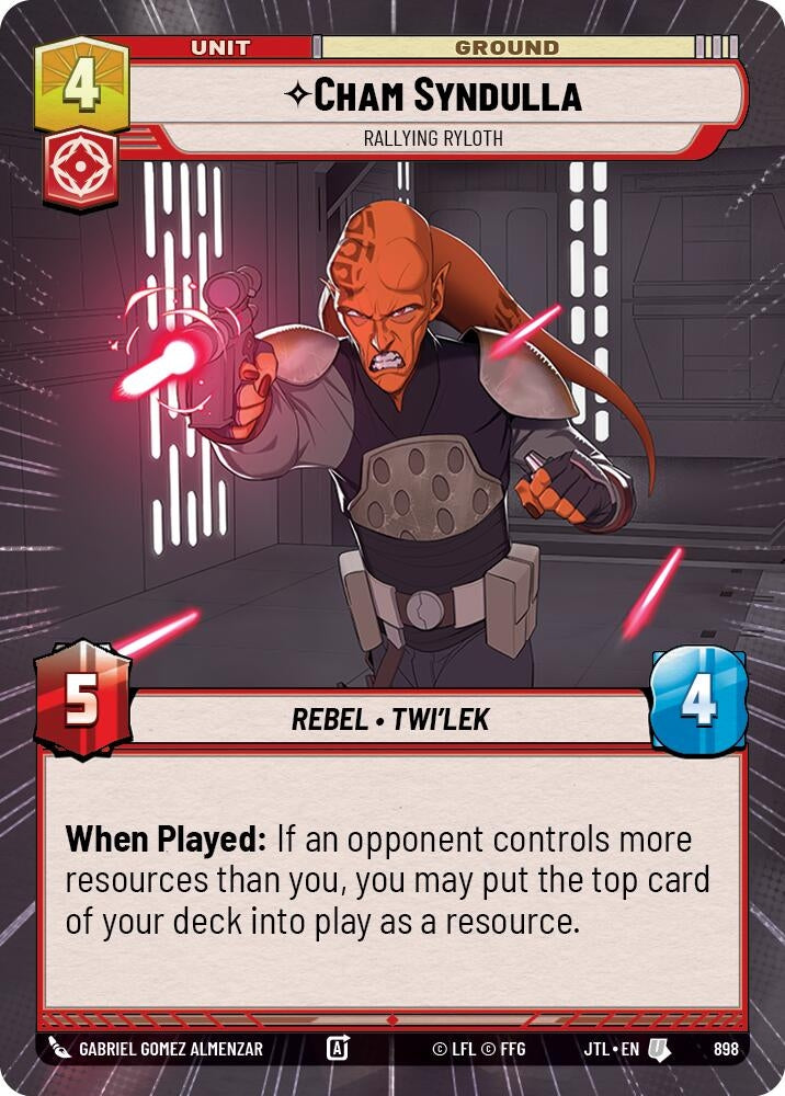 Image for Cham Syndulla - Rallying Ryloth (Hyperspace Foil) - Star Wars: Unlimited