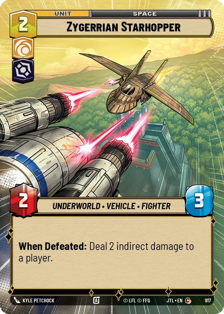 Image for Zygerrian Starhopper (Hyperspace Foil) - Star Wars: Unlimited