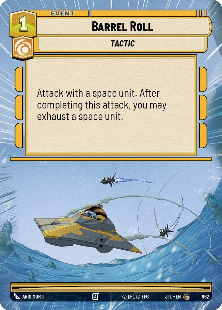 Image for Barrel Roll (Hyperspace Foil) - Star Wars: Unlimited