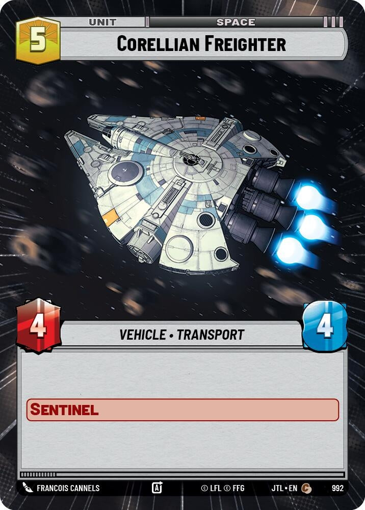 Image for Corellian Freighter (Hyperspace Foil) - Star Wars: Unlimited