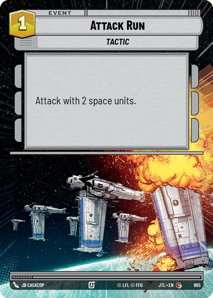 Image for Attack Run (Hyperspace Foil) - Star Wars: Unlimited