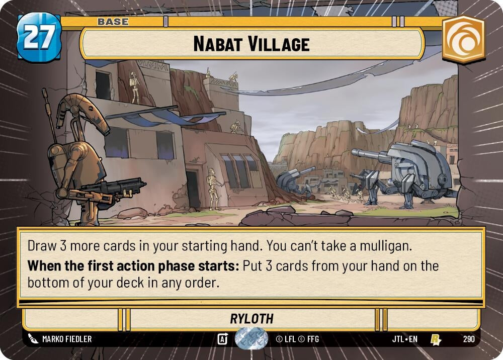 Image for Nabat Village (Hyperspace) - Star Wars: Unlimited
