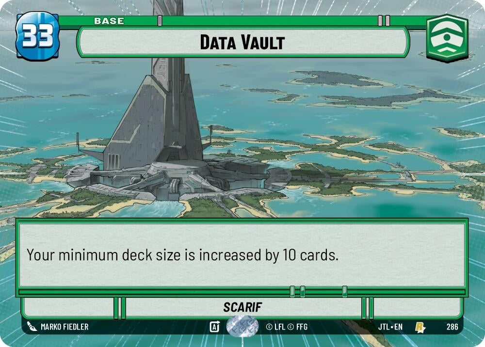 Image for Data Vault (Hyperspace) - Star Wars: Unlimited
