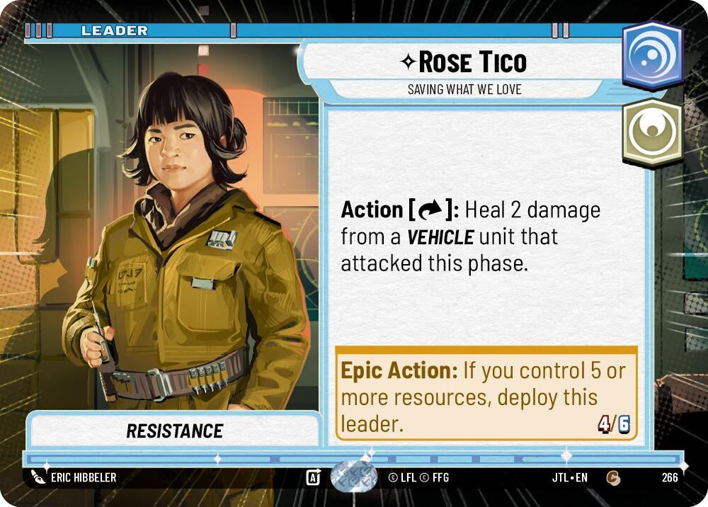 Image for Rose Tico - Saving What We Love (Hyperspace) - Star Wars: Unlimited