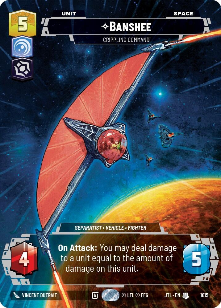 Image for Banshee - Crippling Command (Prestige) - Star Wars: Unlimited