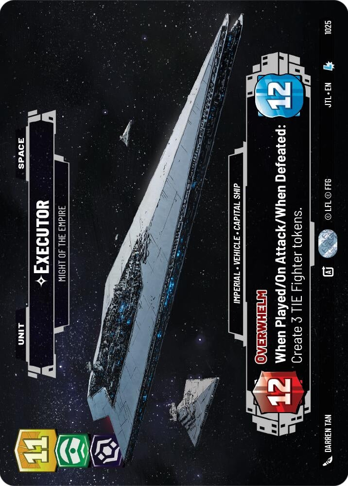 Image for Executor - Might of the Empire (Prestige) - Star Wars: Unlimited