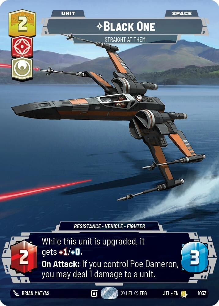 Image for Black One - Straight At Them (Prestige) - Star Wars: Unlimited