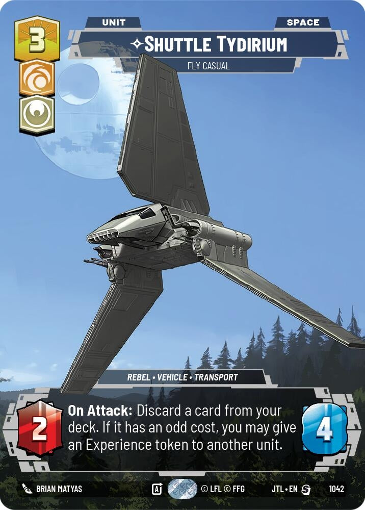 Image for Shuttle Tydirium - Fly Casual (Prestige) - Star Wars: Unlimited