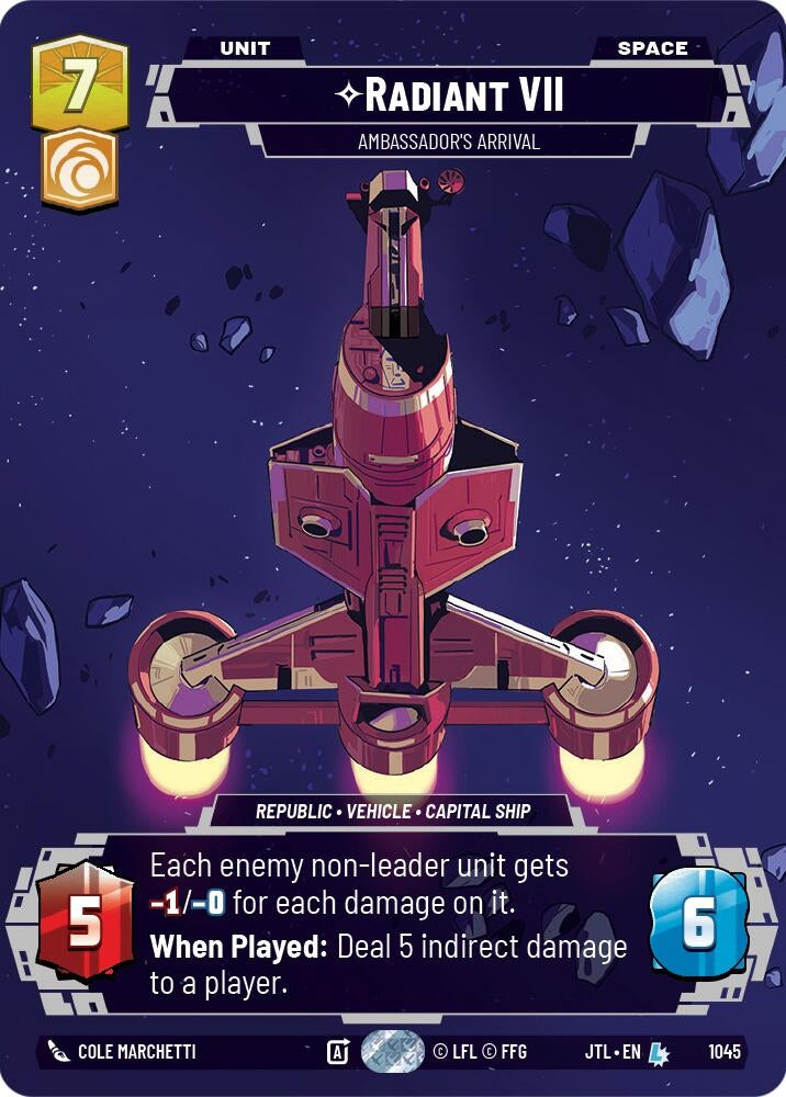 Image for Radiant VII - Ambassadors' Arrival (Prestige) - Star Wars: Unlimited